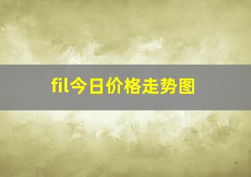 fil今日价格走势图