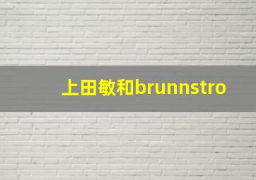 上田敏和brunnstro