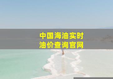 中国海油实时油价查询官网