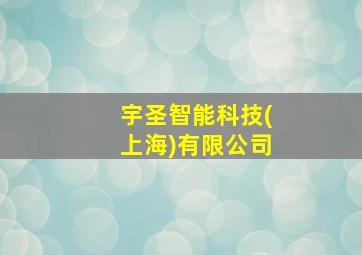 宇圣智能科技(上海)有限公司