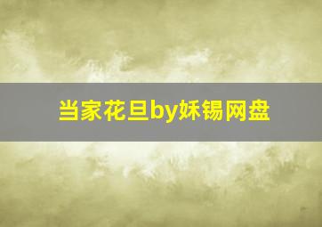 当家花旦by姀锡网盘