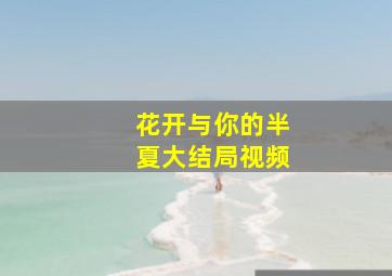 花开与你的半夏大结局视频