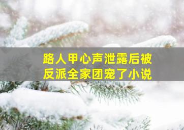 路人甲心声泄露后被反派全家团宠了小说