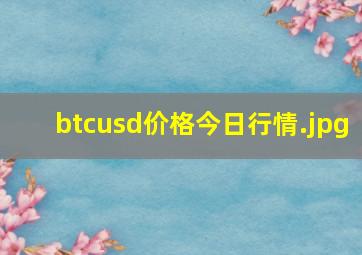 btcusd价格今日行情