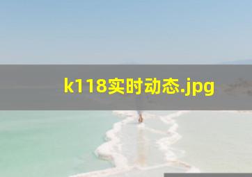 k118实时动态